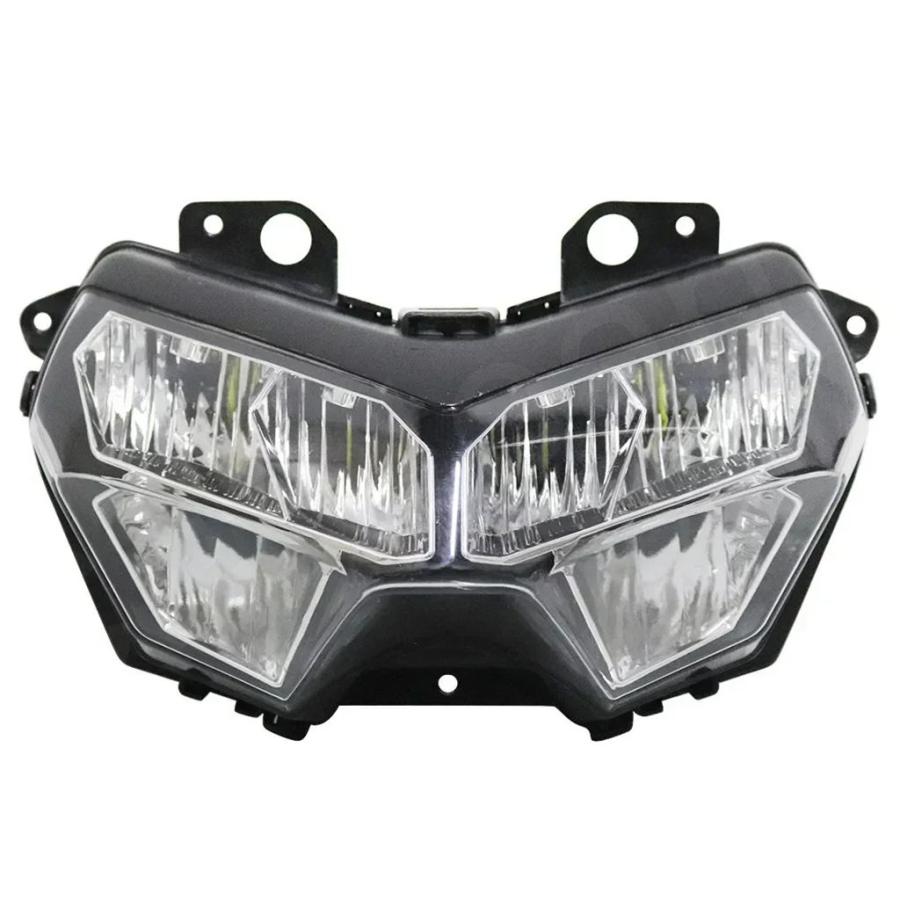 並行輸入品 バイクヘッドライトアセンブリヘッドランプフロントライトヘッドランプフェアリングカワサキ Z400 2018-2022 Z650 Z9の画像