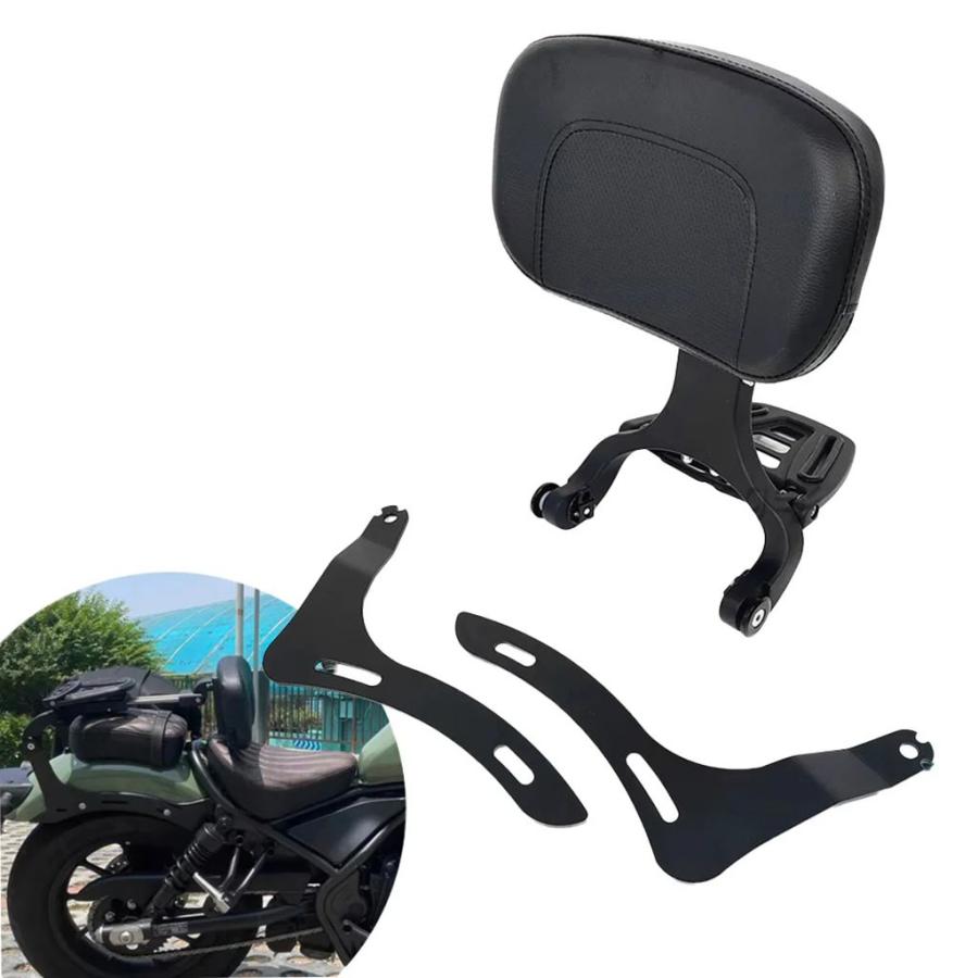 並行輸入品 ホンダCMX1100 CM1100多目的着脱式調整可能折りたたみ式REBEL CMX 1100ライダー運転席助手席シーシーバー_3
