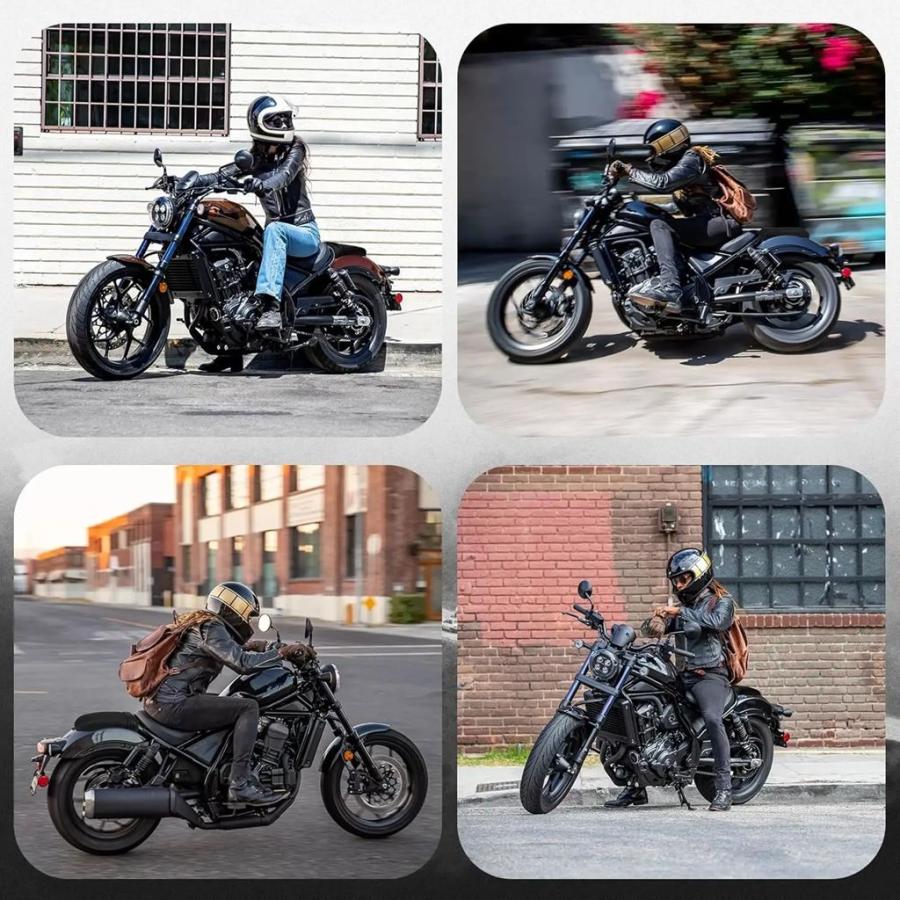 並行輸入品 ホンダレブル1100 DCT ABS 2021 2022 2023 2024 2025 2026用バイクリアパILLIONシート_2