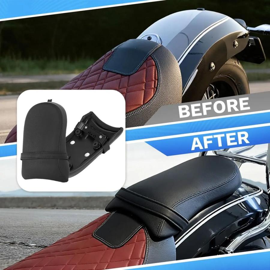 並行輸入品 合成革クッションパッド パッセンジャーシート BMW R18 2020-2025 R18 CLASSIC 2021-2025 R18 ROCTANE 2024 2025用