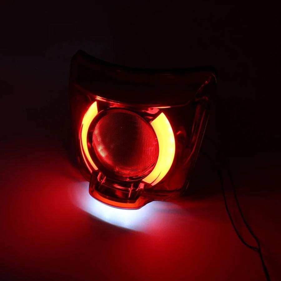 並行輸入品 POKHAOMIN-LEDテールライト バイク 二輪ライト リアランプハウジング VESPA GTS300 GTS 300_6