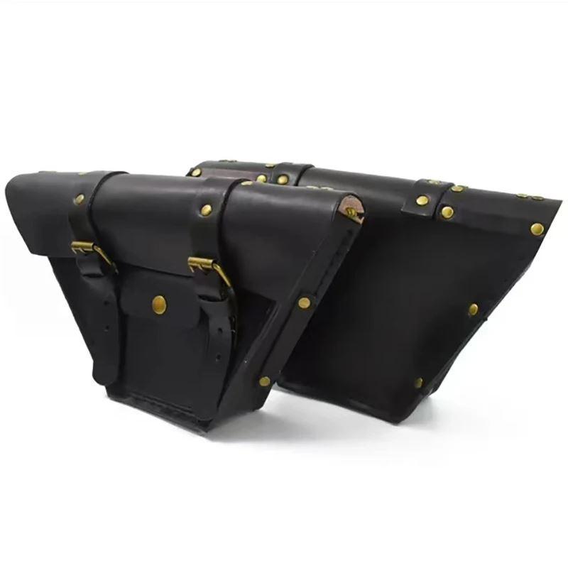 並行輸入品 ヴィンテージ汎用バイク 二輪サドルバッグ 収納ツールポーチ バイクウォーターバッグ サイドカバー mash125 mash250