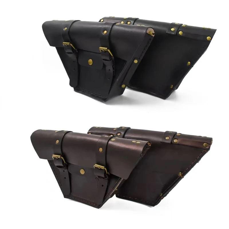 並行輸入品 ヴィンテージ汎用バイク 二輪サドルバッグ 収納ツールポーチ バイクウォーターバッグ サイドカバー mash125 mash250