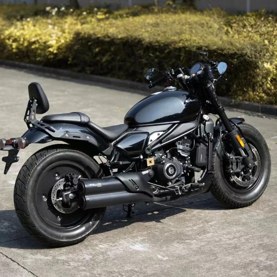 並行輸入品 レザーバイクバックシート サドルレザー クッション カスタムアクセサリー c450_5