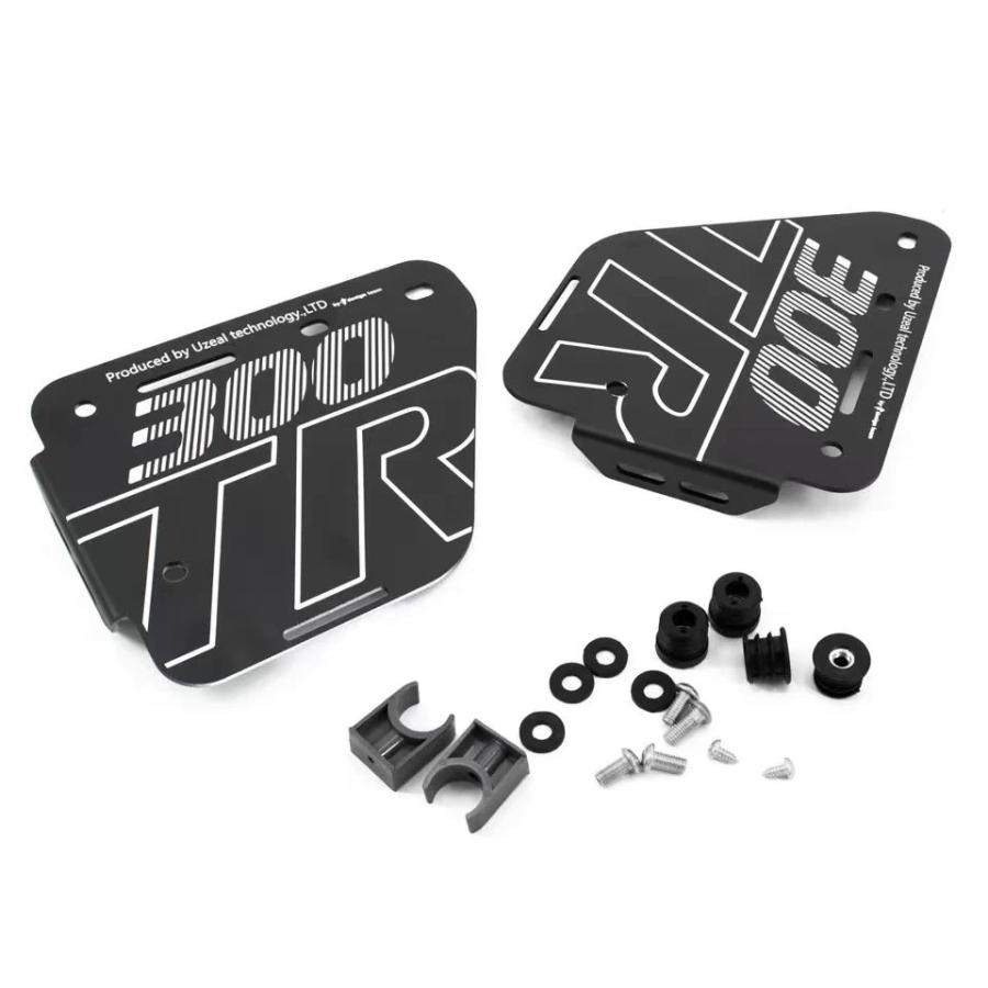 並行輸入品 合金サイドパネル バイク 二輪カスタム部品 Hajue tr300クルーザー用カスタム