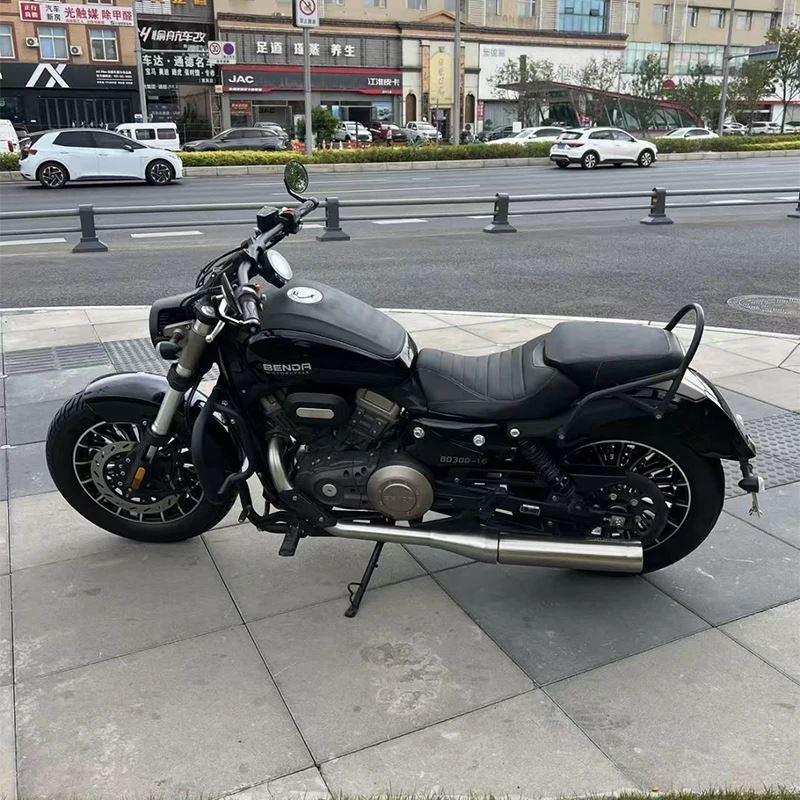 並行輸入品 バイクリアアームレストサポートカスタムアクセサリー Benda Rock 300 BD300用 バイクリアハンドレール