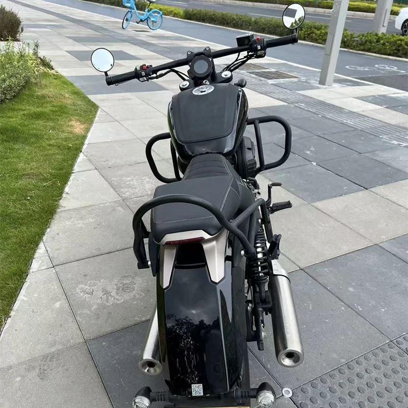 並行輸入品 バイクリアアームレストサポートカスタムアクセサリー Benda Rock 300 BD300用 バイクリアハンドレール