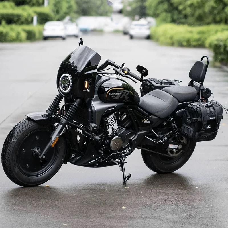 並行輸入品 Haojue TR300 Plusバイク用カスタムボトムドームフェアリングカバー_3