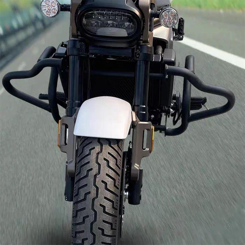 並行輸入品 バイク 二輪バンパー エンジンガード スタントケージプロテクター qjmoto srv700用 落下防止_5