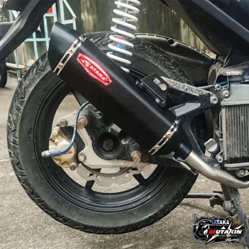 並行輸入品 ATAKA バイク用マフラー フルシステム エアロX155 ミオI 125 ミオ スポーティー NMAX155 クリック125
