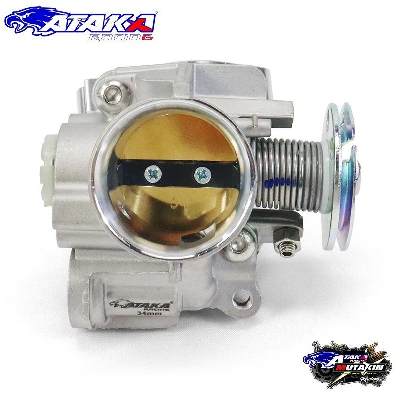 並行輸入品 ATAKA バイク用CNCスロットルボディ 改良型ウェーブテクスチャ インテークマニホールド ヤマハ NMAX155 Nmax155 NVX