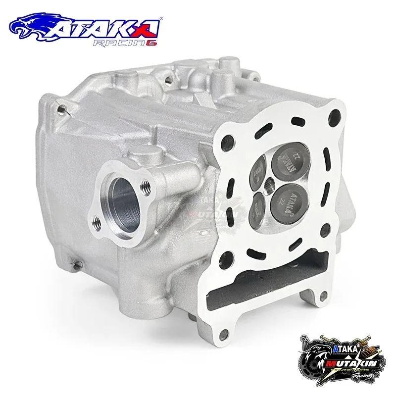 並行輸入品 ATAKA バイク 二輪 CNC シーウェーブ シリンダーヘッド 4V ホンダ LEAD/GIONO/PCX 160 VARIO 160 ADV 160 19/22