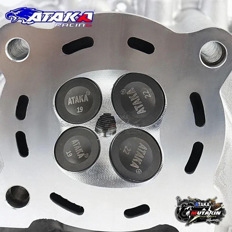 並行輸入品 ATAKA バイク 二輪 CNC シーウェーブ シリンダーヘッド 4V ホンダ LEAD/GIONO/PCX 160 VARIO 160 ADV 160 19/22