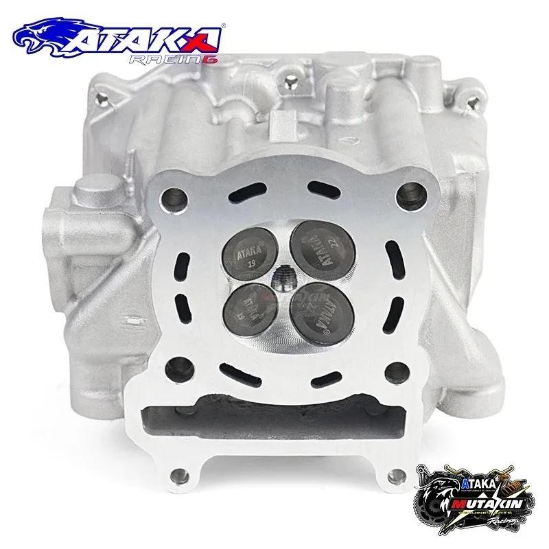 並行輸入品 ATAKA バイク 二輪 CNC シーウェーブ シリンダーヘッド 4V ホンダ LEAD/GIONO/PCX 160 VARIO 160 ADV 160 19/22