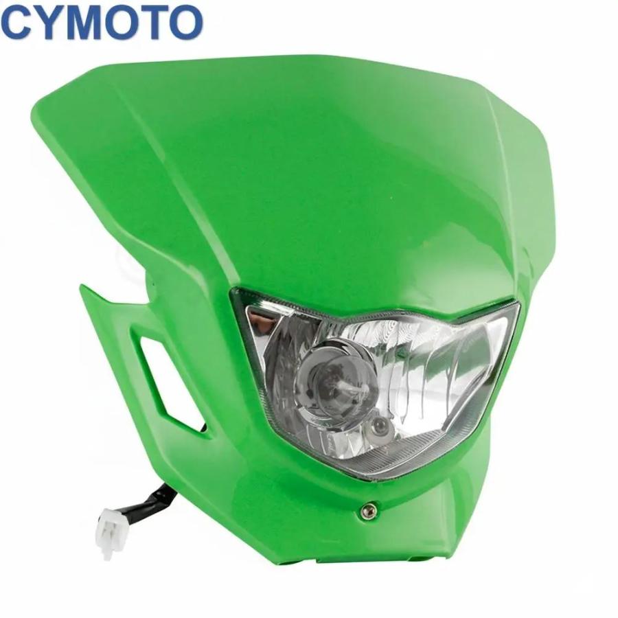 並行輸入品 バイクヘッドライトヘッドランプアセンブリエンデューロアクセサリーカワサキ KLX KX KX-F KLX110 KLX140 KLX230 KX2