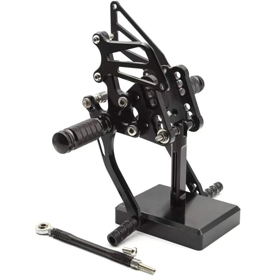 並行輸入品 CNC調整式バイク 二輪リアセットフットペグ スズキGSXR 1000 GSXR1000 GSX-R1000 K5 K6 2005