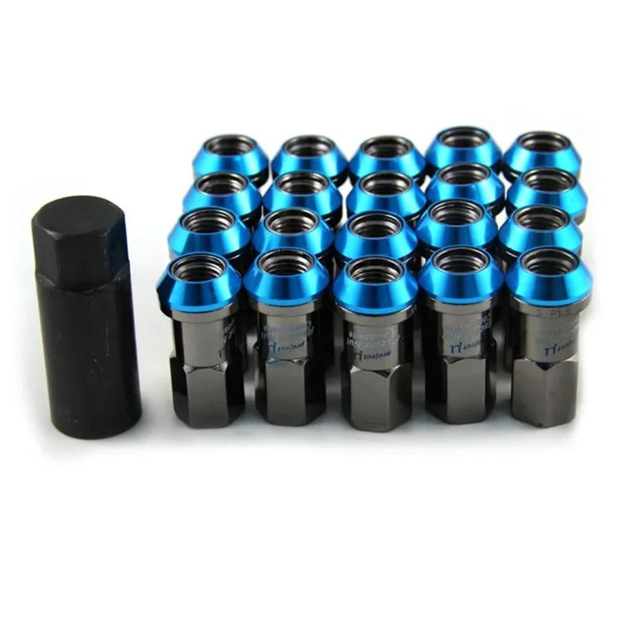 並行輸入品 20 ピース/セットプロジェクト MU レーシングコンポジット SPEC ホイールナット M12X1.5/1.25 ...