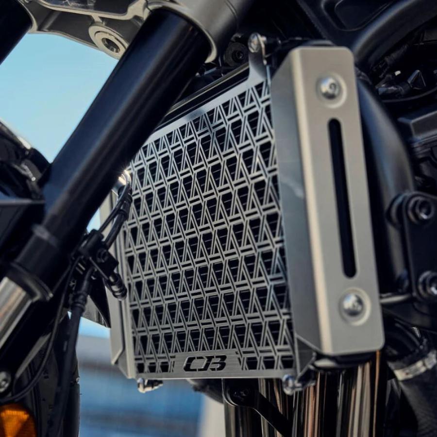 並行輸入品 バイクアクセサリーラジエーターガードセットプロテクター