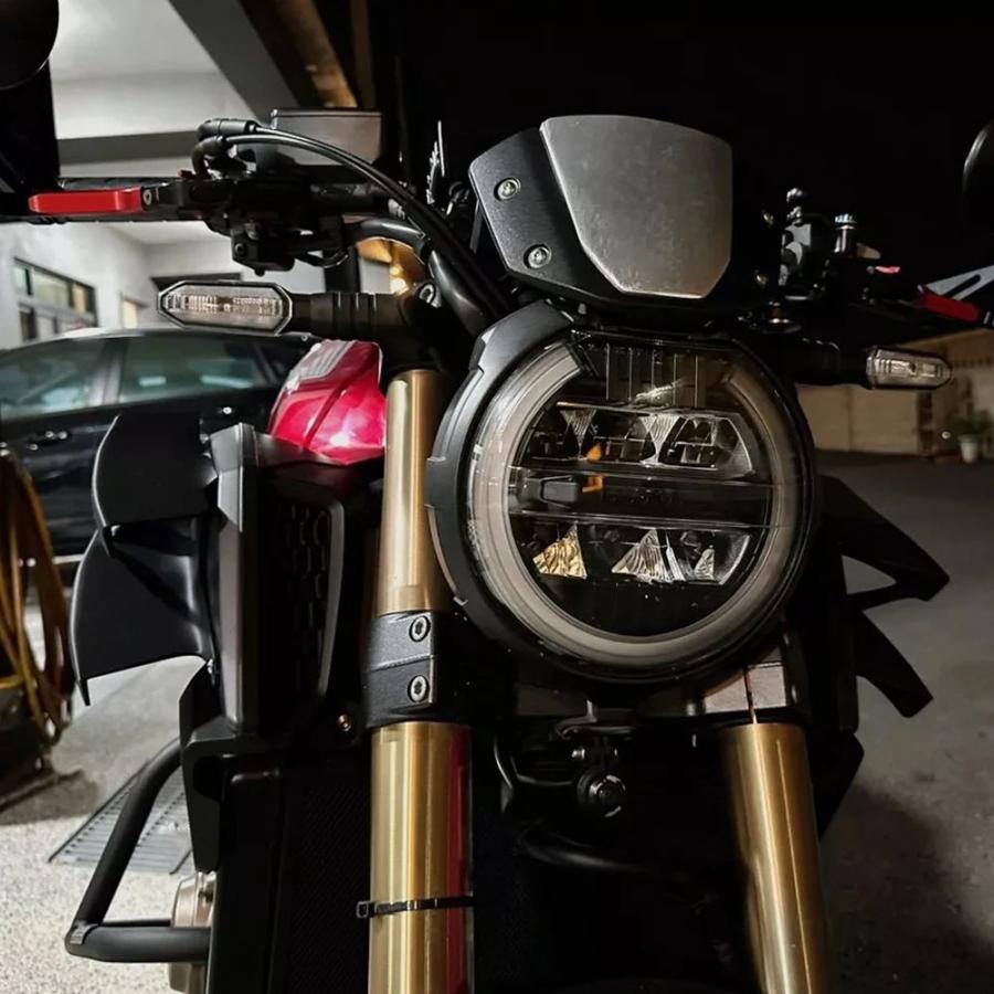 並行輸入品 ホンダ CB650R 2019 2020 2021 2022 2023 新型 バイクアクセサリー サイドウィングレット スポイラー 風流固定ウイン_6