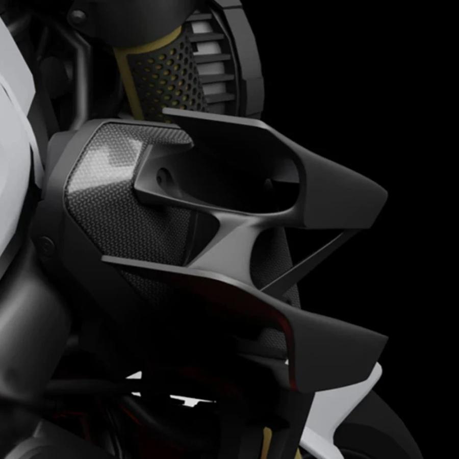並行輸入品 ホンダ CB650R 2019 2020 2021 2022 2023 新型 バイクアクセサリー サイドウィングレット スポイラー 風流固定ウイン_7