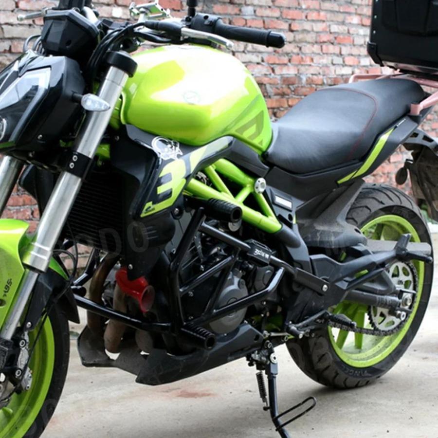 並行輸入品 ベネリ BN302S BJ300 300 バイク部品バンパー落下防止バー