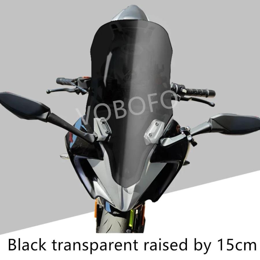 並行輸入品 バイクフロントガラスフロントガラス肥厚胸プロテクターゴーグル防雨ボード CFMOTO CF250SR CF 250SR_10