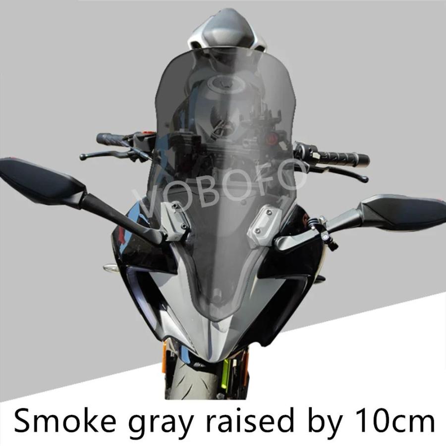 並行輸入品 バイクフロントガラスフロントガラス肥厚胸プロテクターゴーグル防雨ボード CFMOTO CF250SR CF 250SR_11