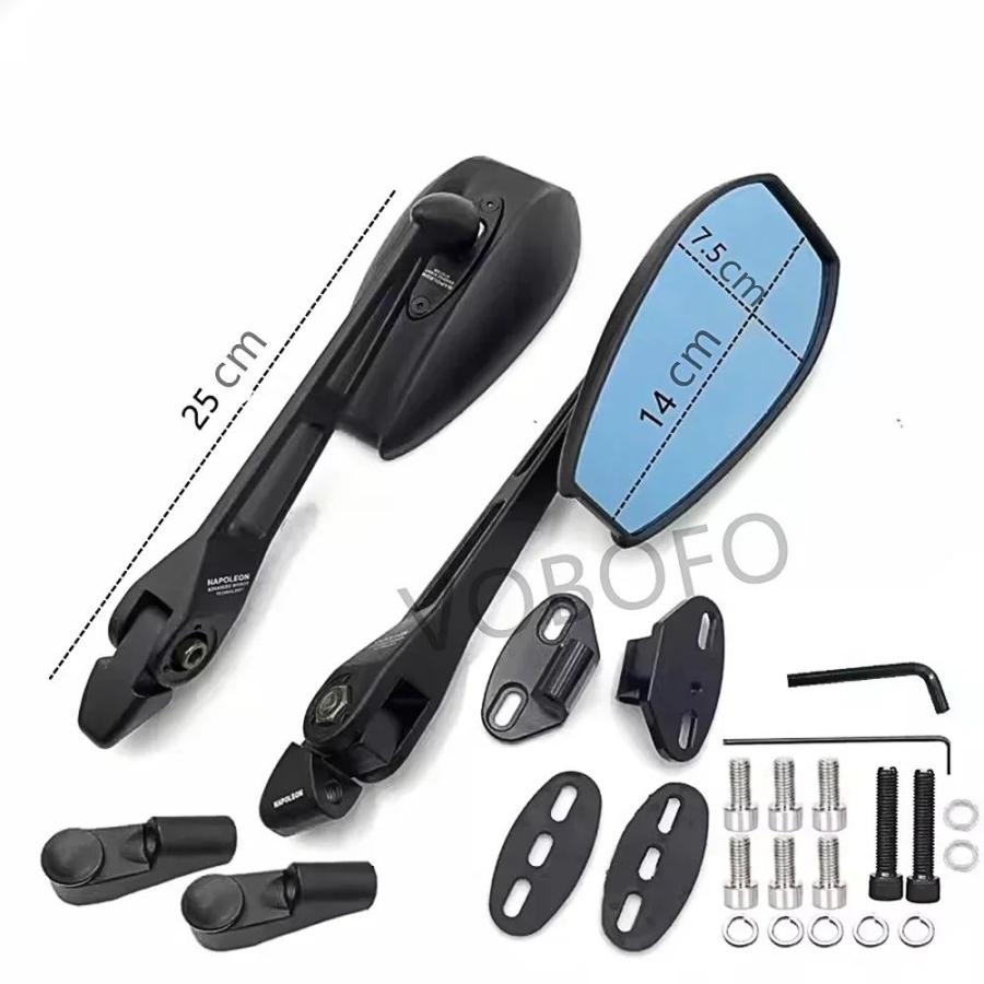 並行輸入品 バイクバックミラー前方移動合金防振リフレクターヤマハ NMAX155 NMAX 155 NMAX-155_6