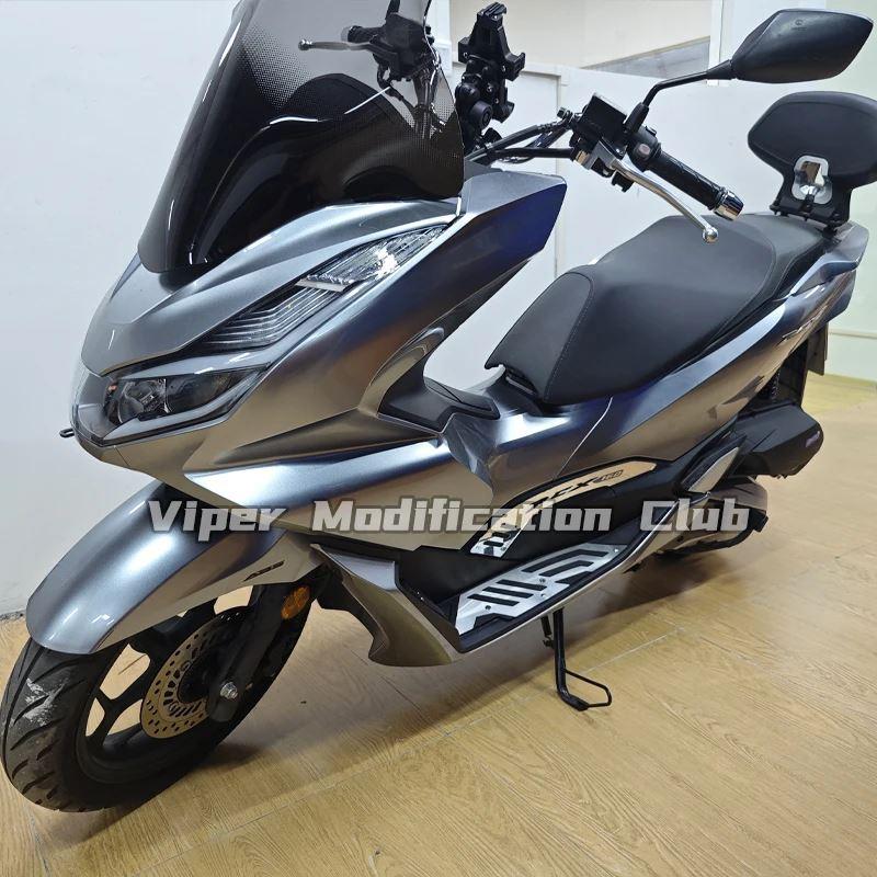並行輸入品 ホンダ PCX125 PCX160 pcx 125 pcx 160 フットペダルノンスリップステンレスフットパッド 2021 2022 2023_3