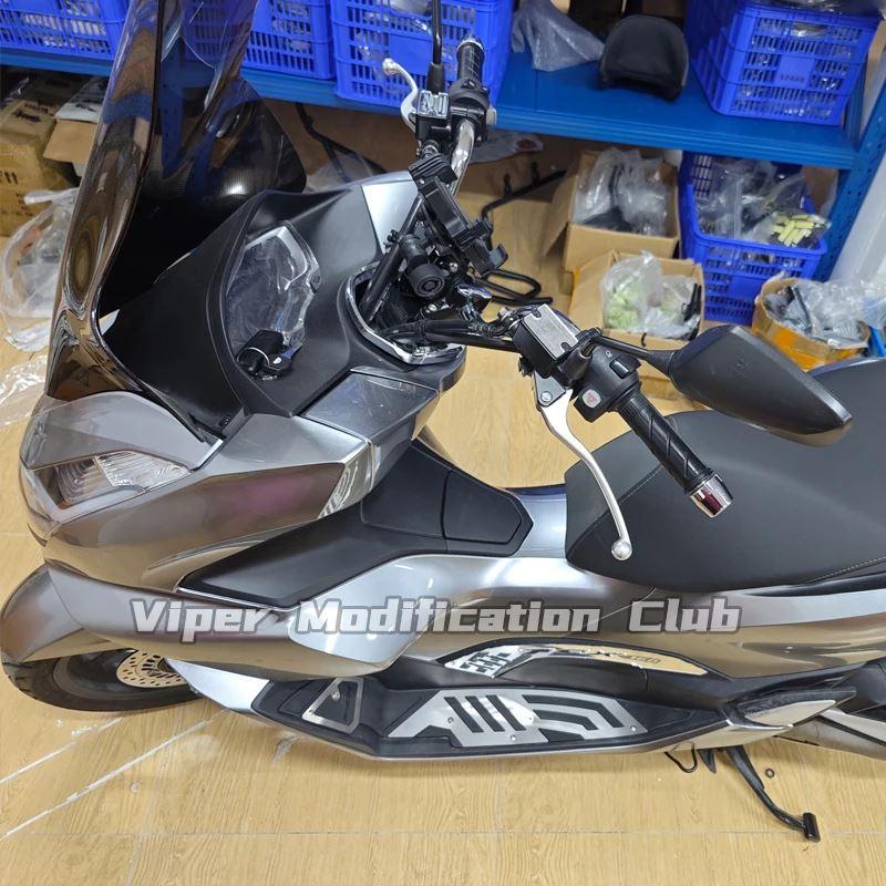 並行輸入品 ホンダ PCX125 PCX160 pcx 125 pcx 160 フットペダルノンスリップステンレスフットパッド 2021 2022 2023_5