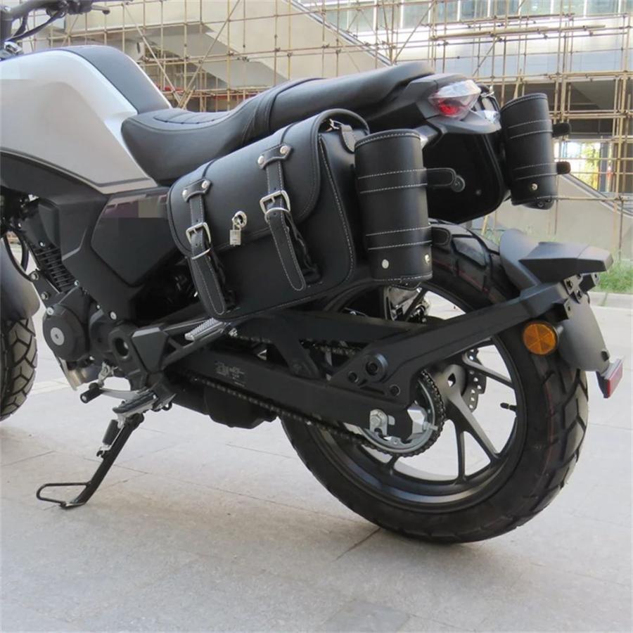 並行輸入品 ホンダ CBF190TR エッジバッグ キャンバスバッグ サイドハンギングバッグ エッジボックス クイックリリース_7