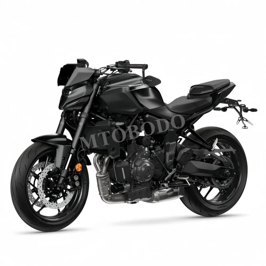 並行輸入品 バイクフロントガラスウインドシールドウインドシールドディフレクター胸部保護ディフレクターヤマハ MT-07 MT07 MT0_6