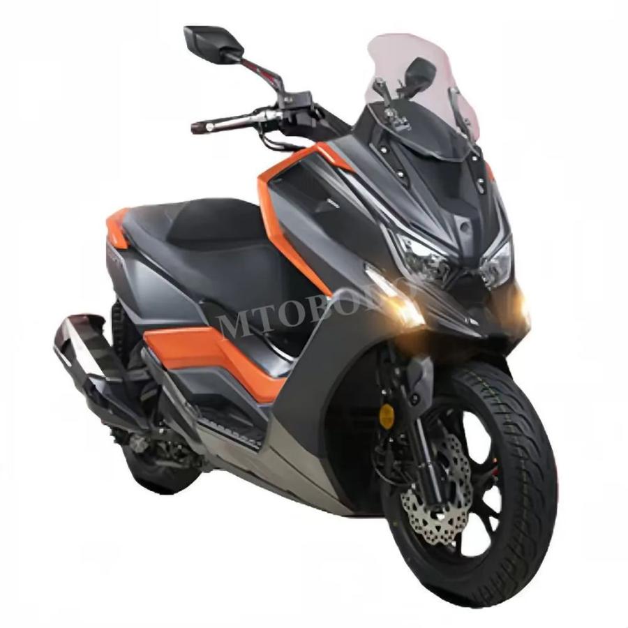 並行輸入品 フロントガラス ウインドスクリーン 防塵 バイク部品 エアウィンドディフレクター KYMCO XCITING S350 DTX360_7