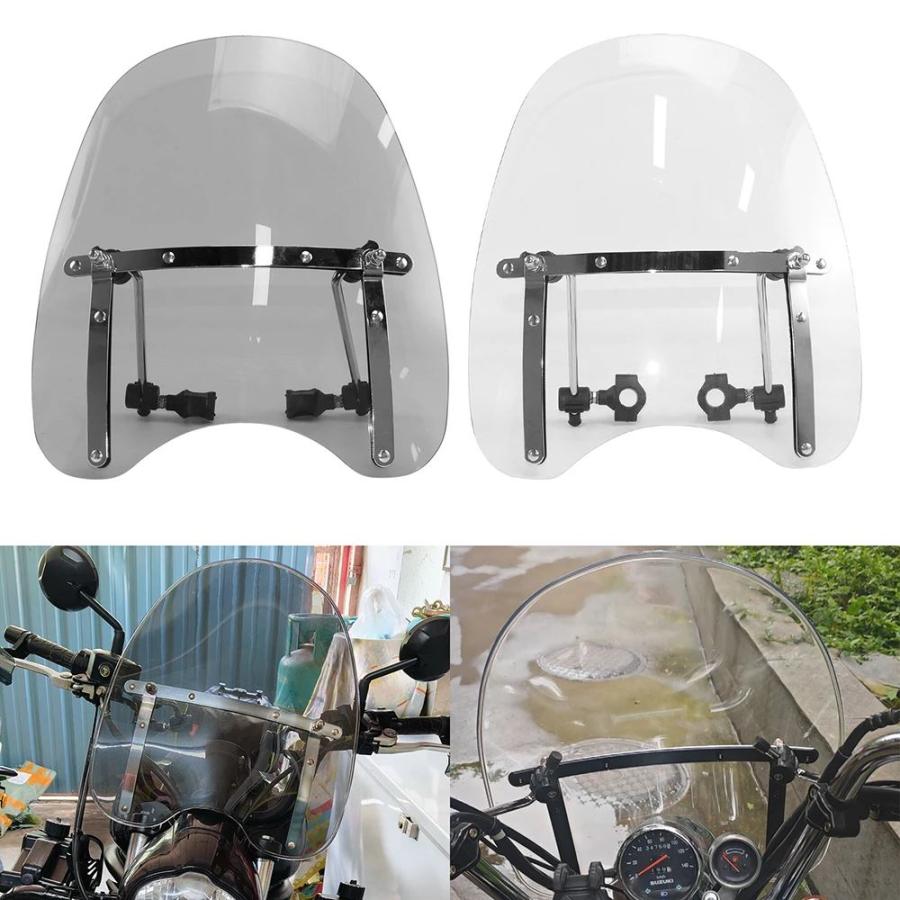 並行輸入品 ハーレー スズキ ヤマハダートバイク用 バイクウインドシールド 風防 プロテクター バイクウインドスクリーン_4