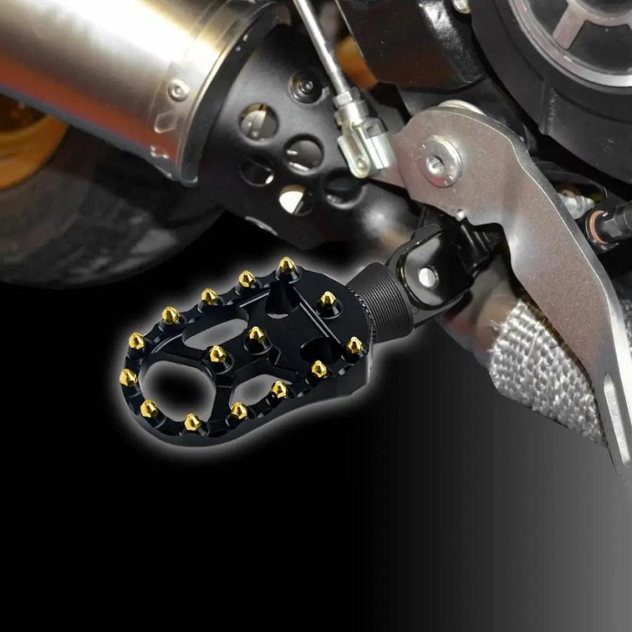 並行輸入品 バイク用滑り止めライダーフロントフットペグフットペグレストペダル ドゥカティ SCRAMBLER フルスロットルアイコン_9