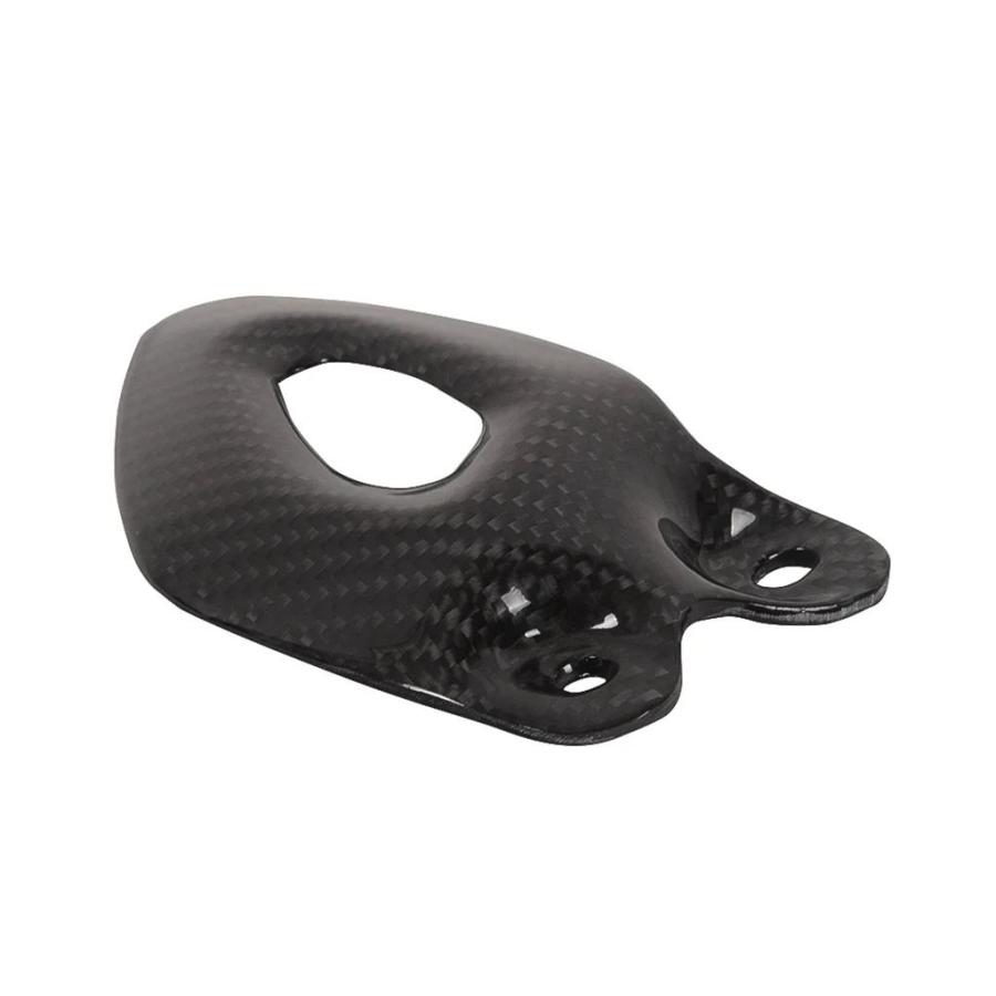 並行輸入品 バイクヒールガード 100% カーボングロスリアセットプレートフットペグプロテクタートライアンフロケット III ロケッ_6