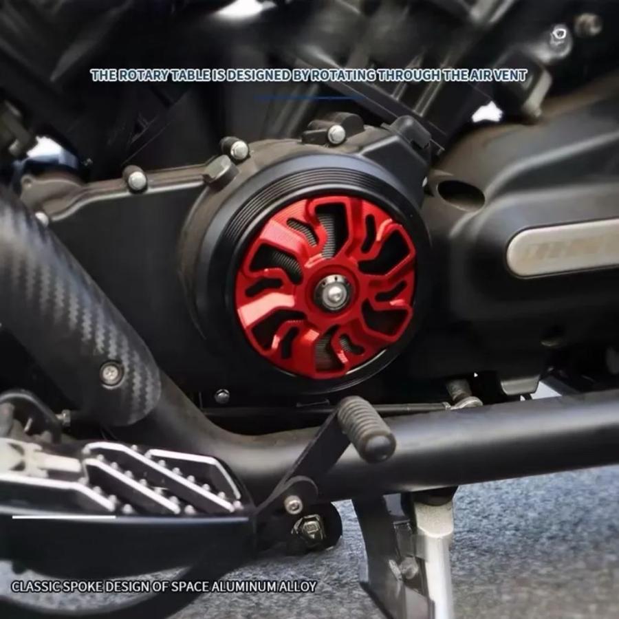 並行輸入品 ベンダダークフラッグ 500 バイクエンジン電磁カバー回転カバー装飾カバーアクセサリー_5