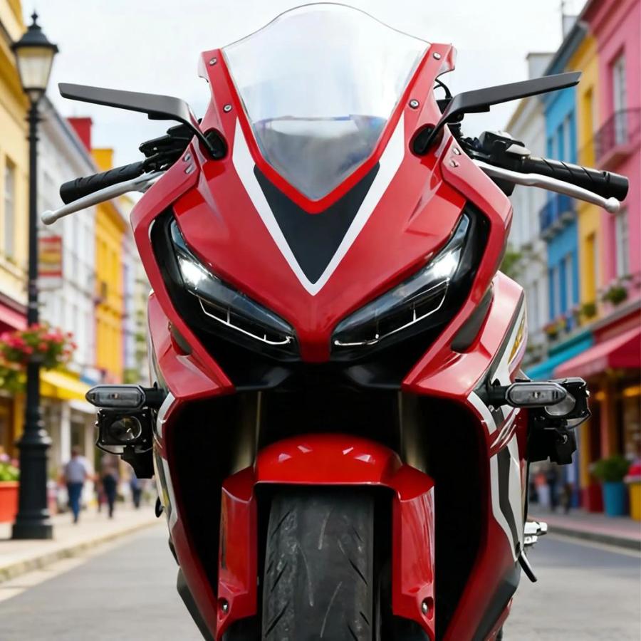 並行輸入品 ホンダ CBR650R 2019-2025 バイクステルスミラー スポーツウィングレットミラー CBR650 R_3