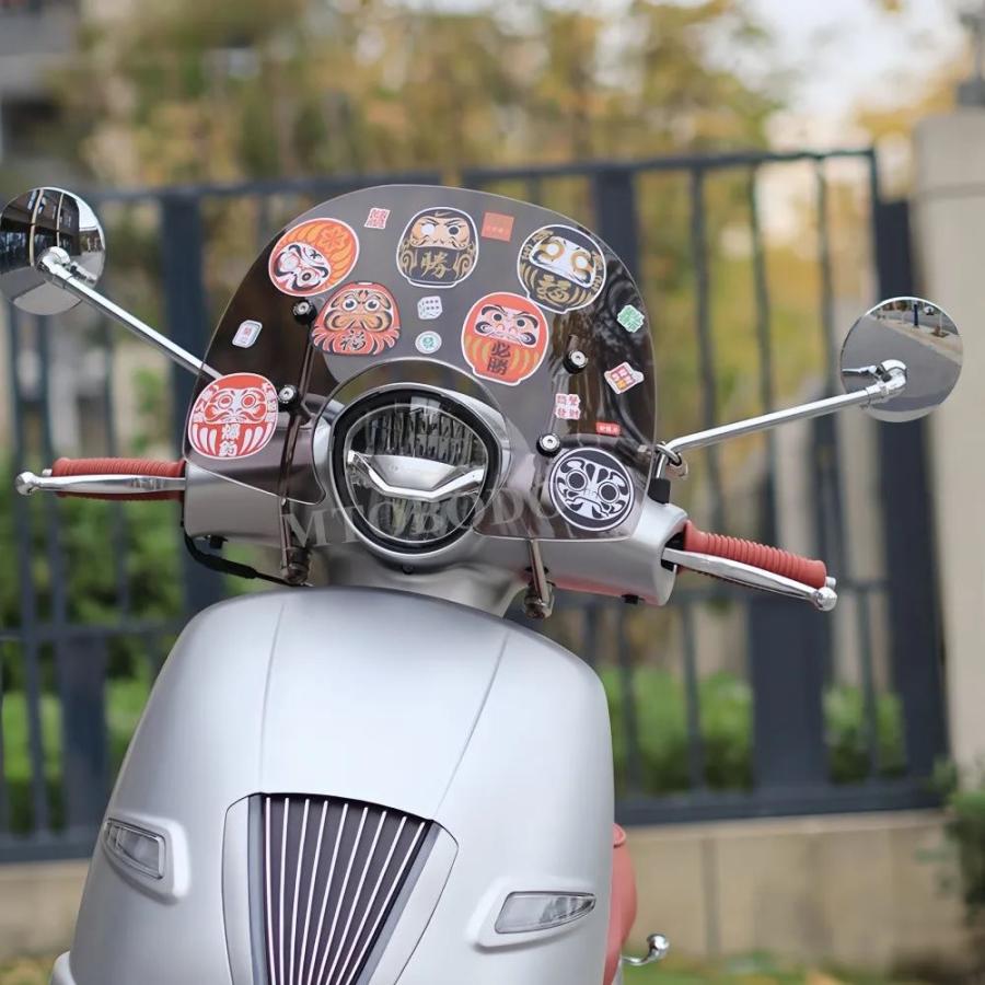 並行輸入品 プジョージャンゴ150 Django150フロントガラスカスタム