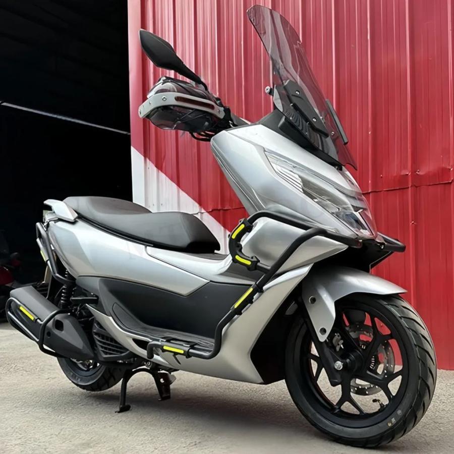 並行輸入品 CFMOTO 150SC 150 SC CF150T-31 バイク造用バンパー フロント＆リアバンパー 排気ガードレール 転倒防止バー_5