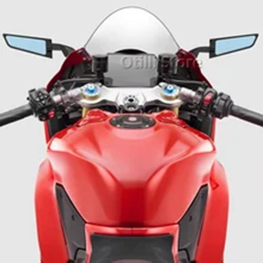 並行輸入品 バイクミラー ステルスミラー スポーツウィングレット