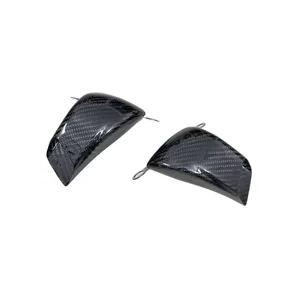 並行輸入品 トライアンフ スピードトリプル 1050 S R RS 2005-2020 100% カーボン バイク フロントブレーキ エアダクト キャリパ_7