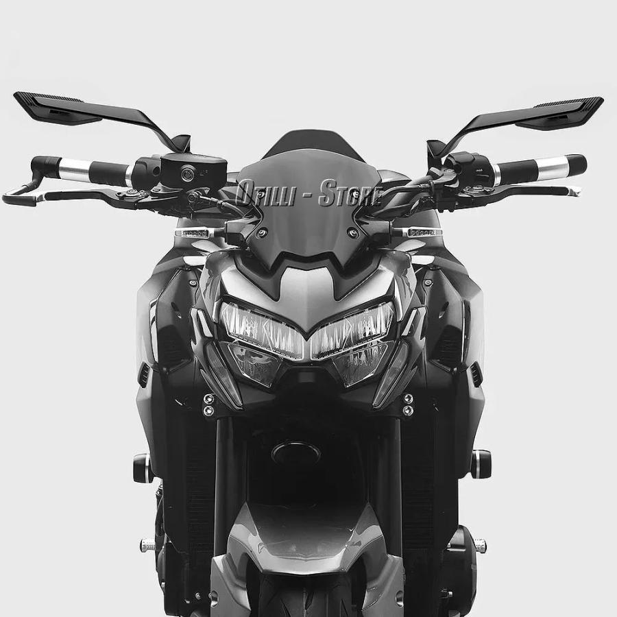 並行輸入品 カワサキ Z650 Z 650 スポーツ Z900 Z 900 SE Z900 A2 バイクアクセサリーサイドバックミラー風翼回転_3