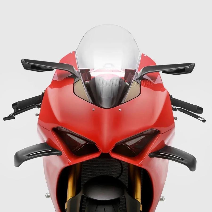 並行輸入品 バイクアクセサリー風翼サイドバックミラードゥカティパニガーレ V4 2018-2024 パニガーレ V2 2020-2024_3