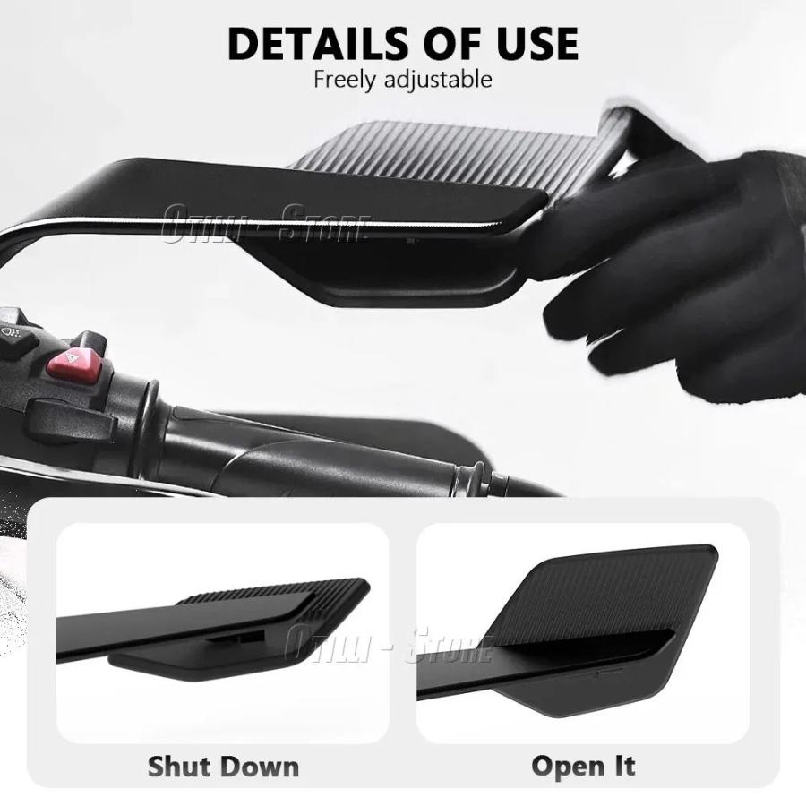 並行輸入品 バイクアクセサリー風翼サイドバックミラードゥカティパニガーレ V4 2018-2024 パニガーレ V2 2020-2024_5