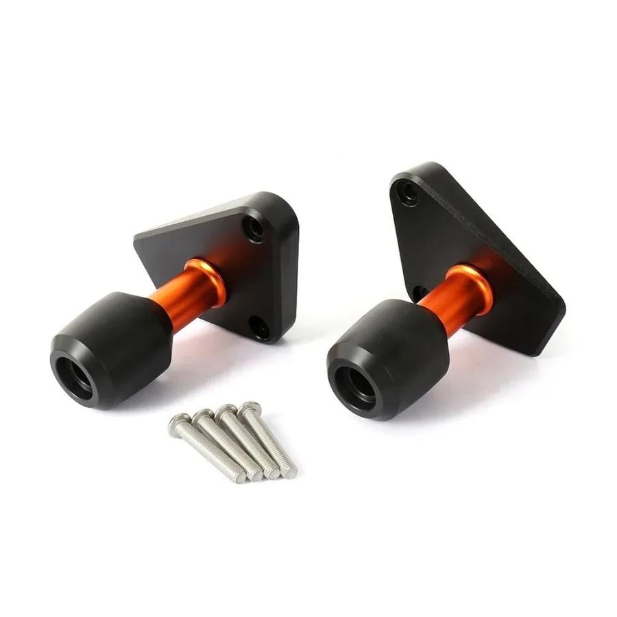 並行輸入品 KTM デューク 390 2024-用 バイク造アクセサリー アルミフレームスライダー クラッシュガード 転倒保護キット_4