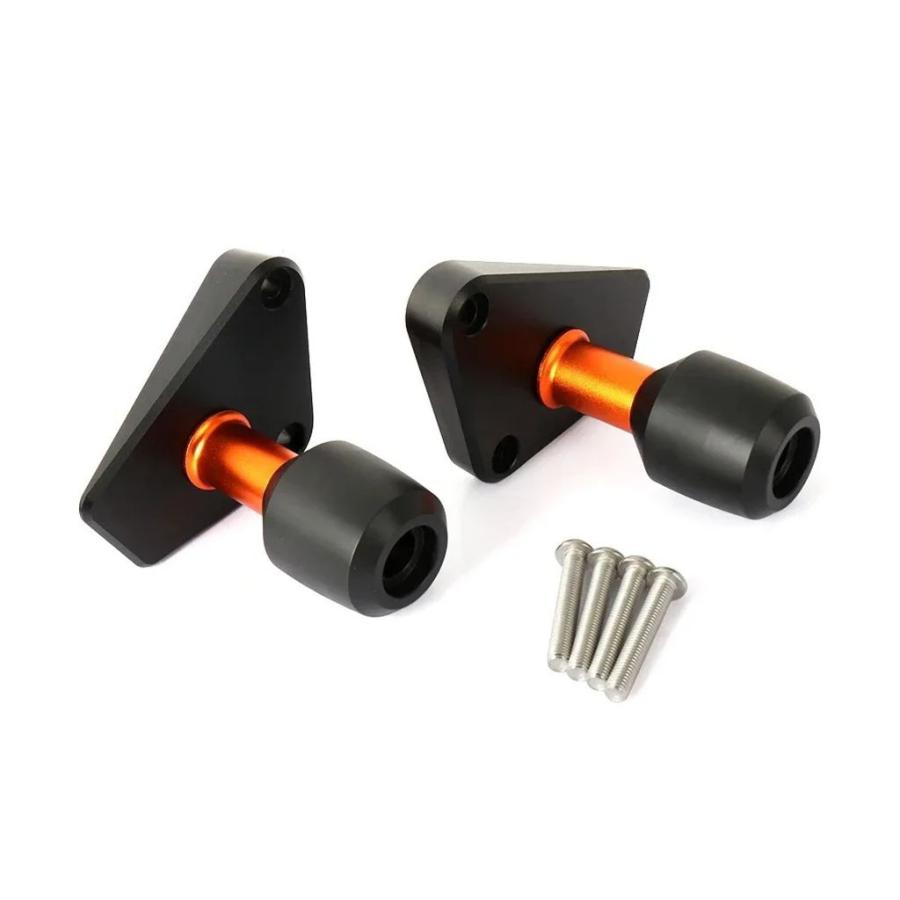 並行輸入品 KTM デューク 390 2024-用 バイク造アクセサリー アルミフレームスライダー クラッシュガード 転倒保護キット_5