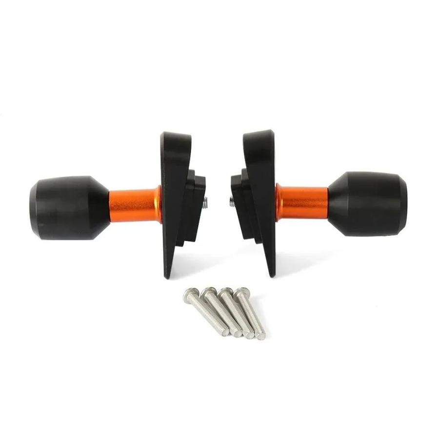 並行輸入品 KTM デューク 390 2024-用 バイク造アクセサリー アルミフレームスライダー クラッシュガード 転倒保護キット_6