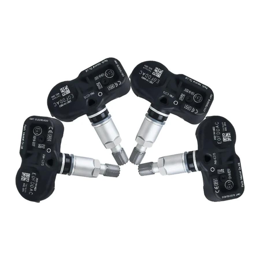 並行輸入品】4 個 42607-33012 車 TPMS センサータイヤエア圧センサー