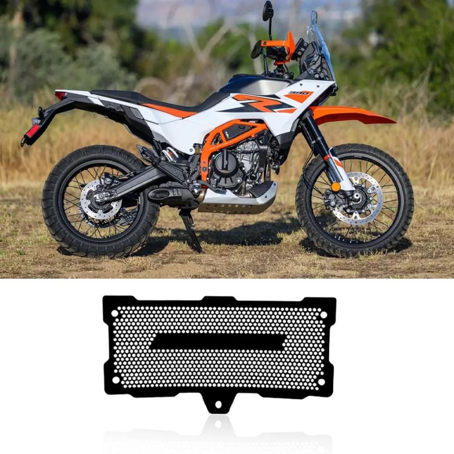 【並行輸入品】バイクラジエーターガードグリルカバープロテクターADVENTURE 390X R 2025ラジエーター保護メッシュKTM250 390 ADVENTURE 2025用_5